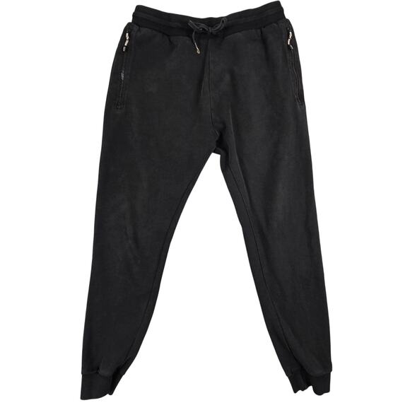 Next Pants Womens Size Medium Short Slim Fit Black Joggers Drawstring Pockets - Picture 1 of 16